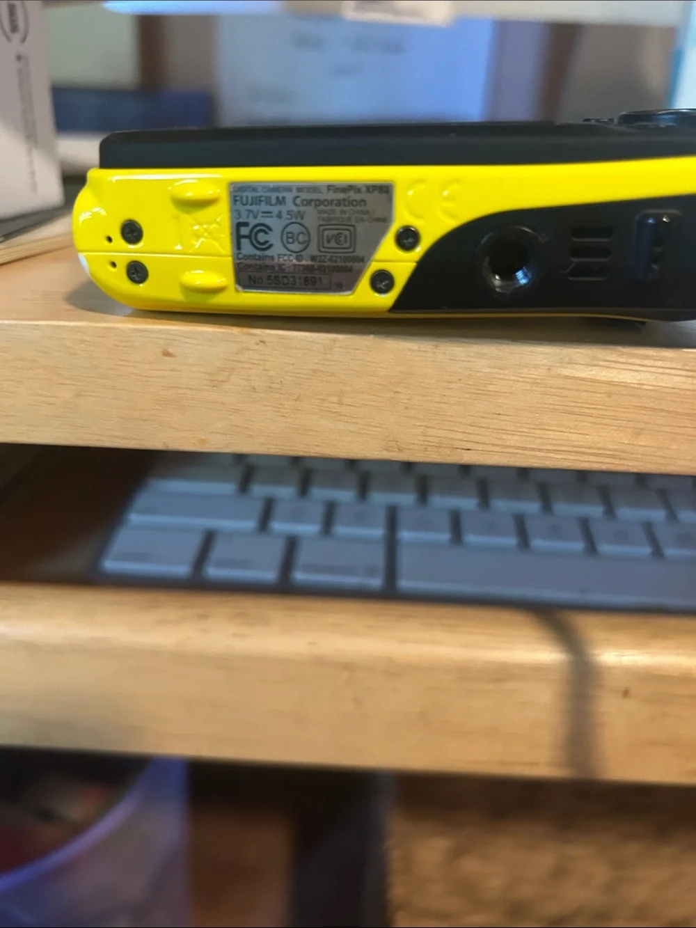 Fujifilm XP Yellow Waterproof Compact Digital Camera with Wi‑Fi